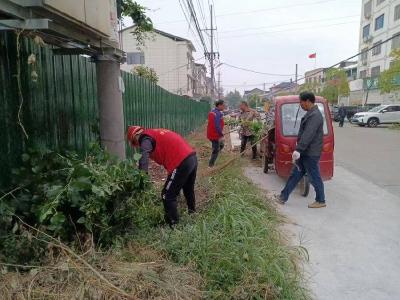 石首市绣办解放路社区开展“清洁家园·共同缔造”实践活动